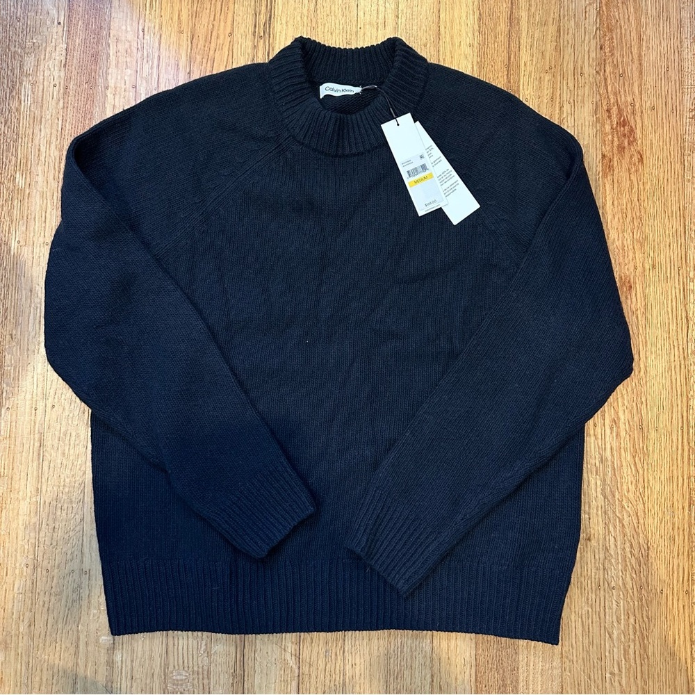 CK knit oversized sweater